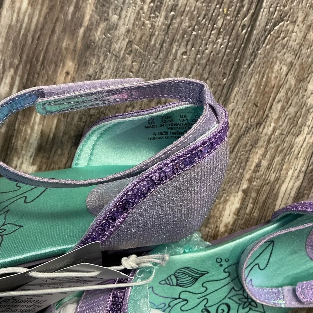 Disney Ariel Purple and Blue Shoes Size 2/3